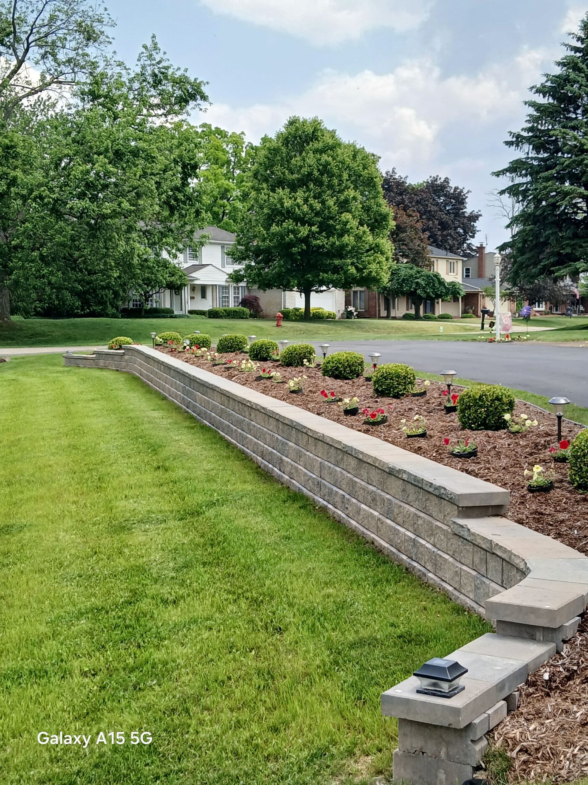 Stunning Retaining Wall Makeover Upgrade in Waterford